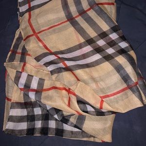 Plaid Scarf -100% polyester